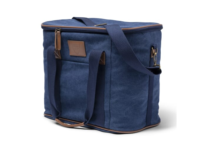Grand lunch bag isotherme à personnaliser Orrefors Hunting Bleu foncé